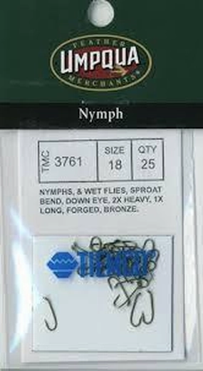 Tiemco 3761 Hook 25 Pack
