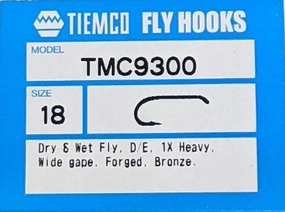 Tiemco 9300 Hook 100 Pack