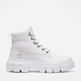 Leather Shoes Timberland | Women'S Boots | Greyfield Fabric Boot White | White