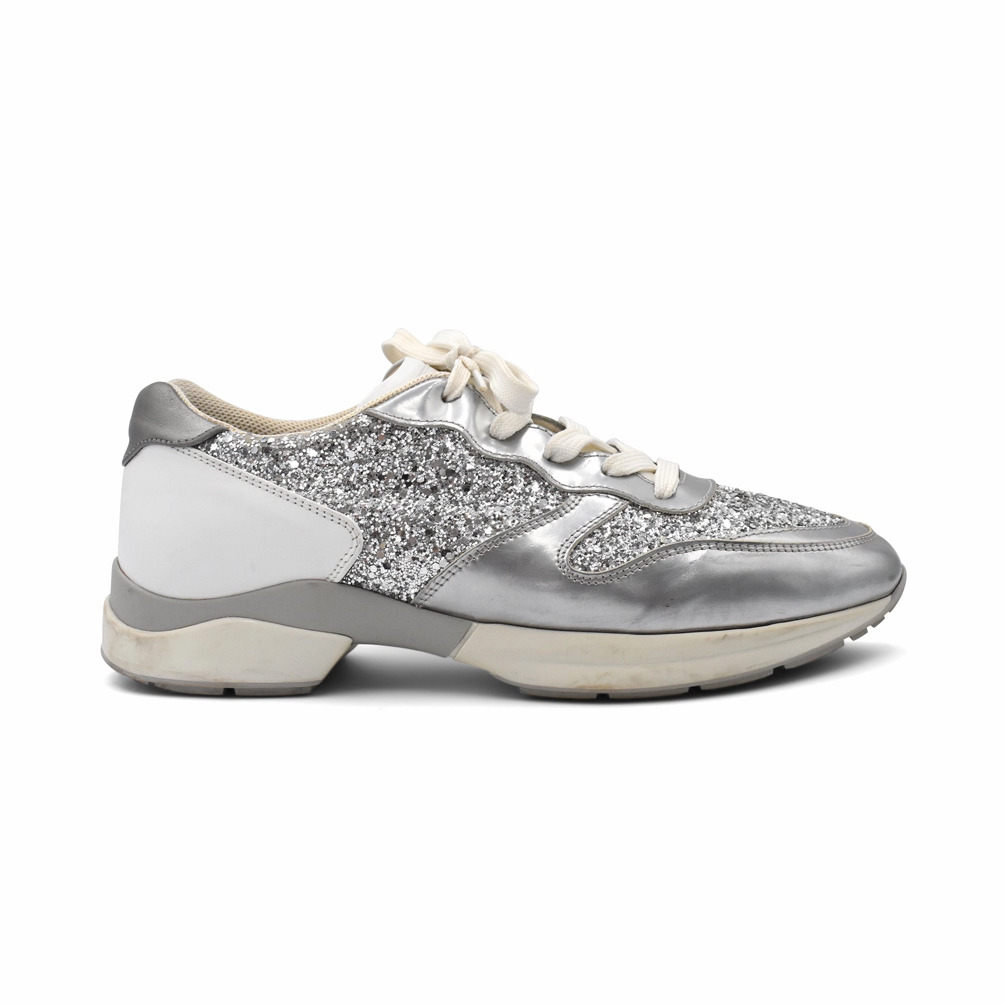 Tod'S Metallic Sneakers - Women'S 41 Comfort Technology Travel Ready