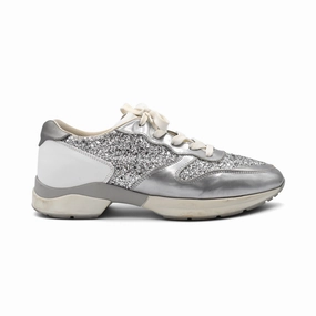 Tod'S Metallic Sneakers - Women'S 41 Comfort Technology Travel Ready
