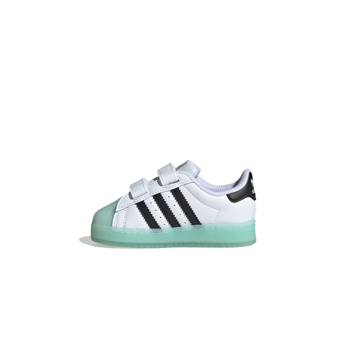 Flat Feet Shoes Slip On Shoes Toddlers Superstar Led Light 'White'