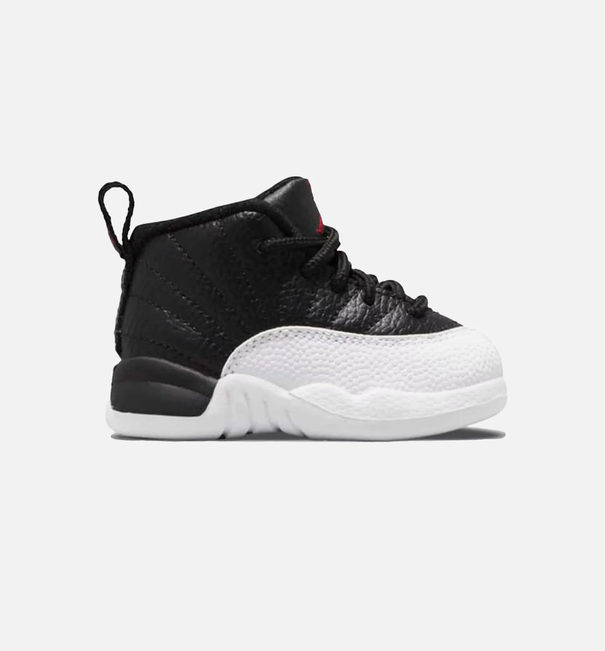 Canvas Shoes Easy On/Off Air Jordan 12 Playoffs Infant Toddler Lifestyle Shoe - Black