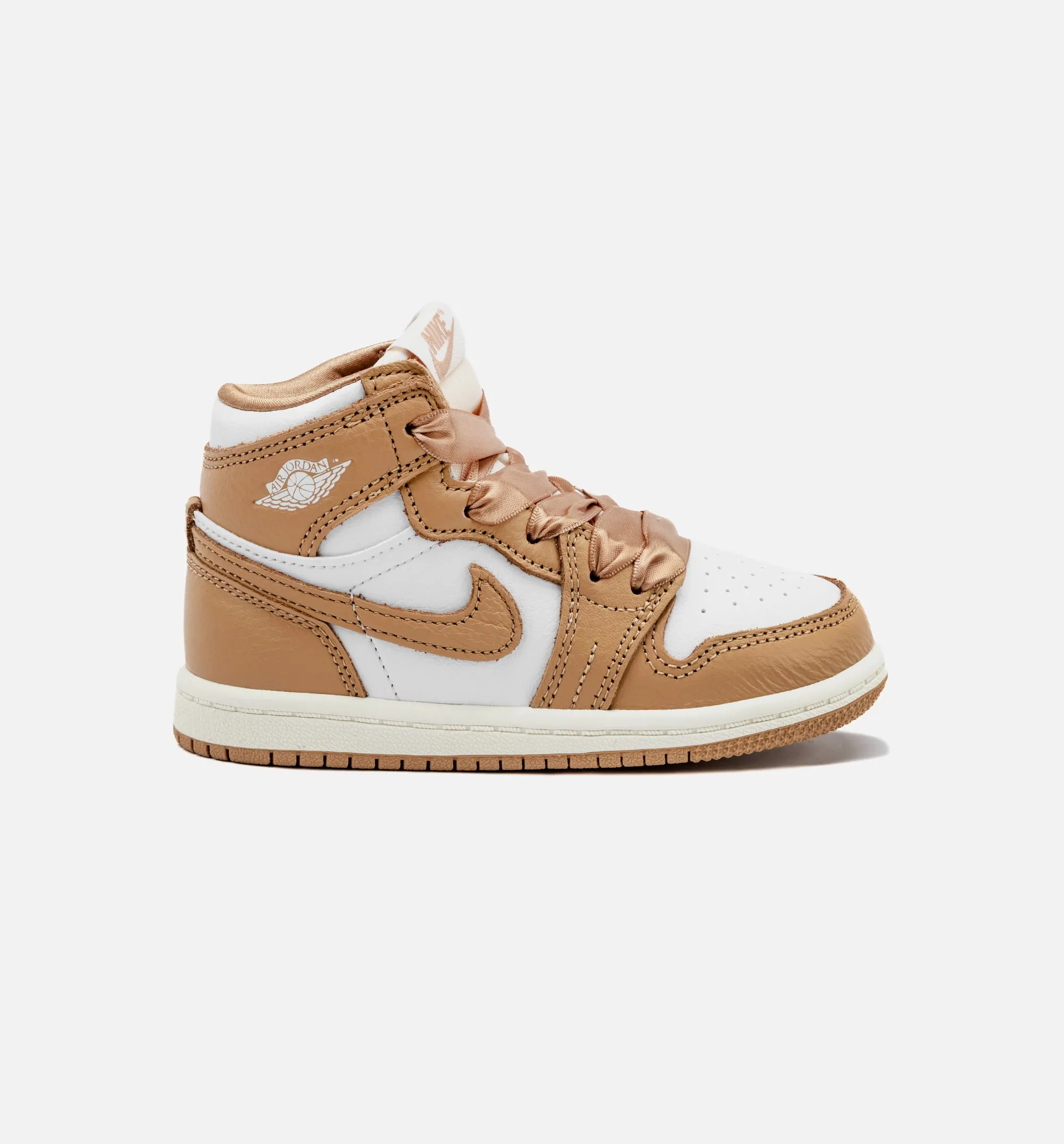 Odor Control Air Jordan 1 Retro High Og Praline Infant Toddler Lifestyle Shoe - Praline/White/Sail Free Shipping