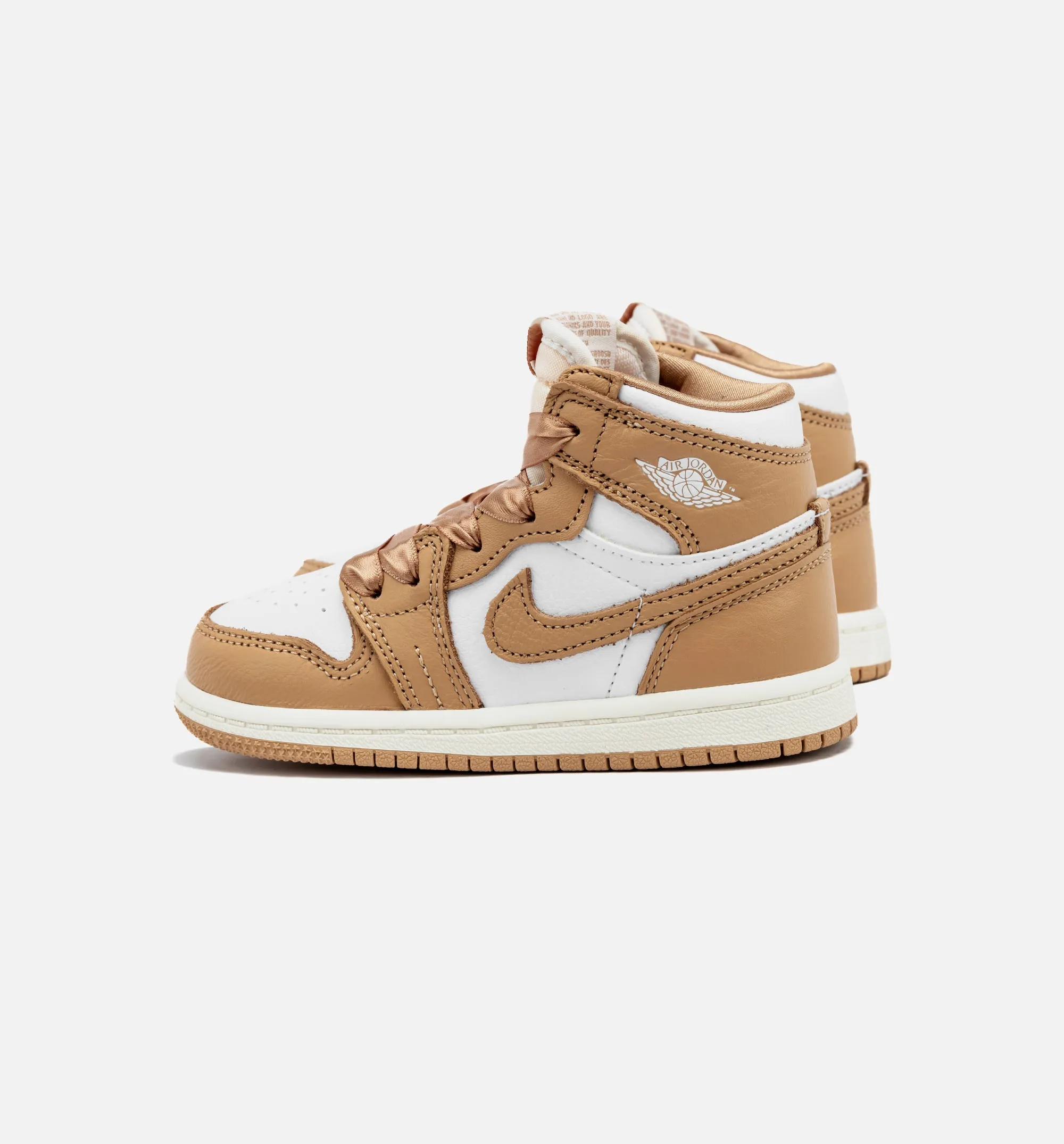 Air Jordan 1 Retro High Og Praline Infant Toddler Lifestyle Shoe - Praline/White/Sail Free Shipping Daylong Comfort Durable Shoes