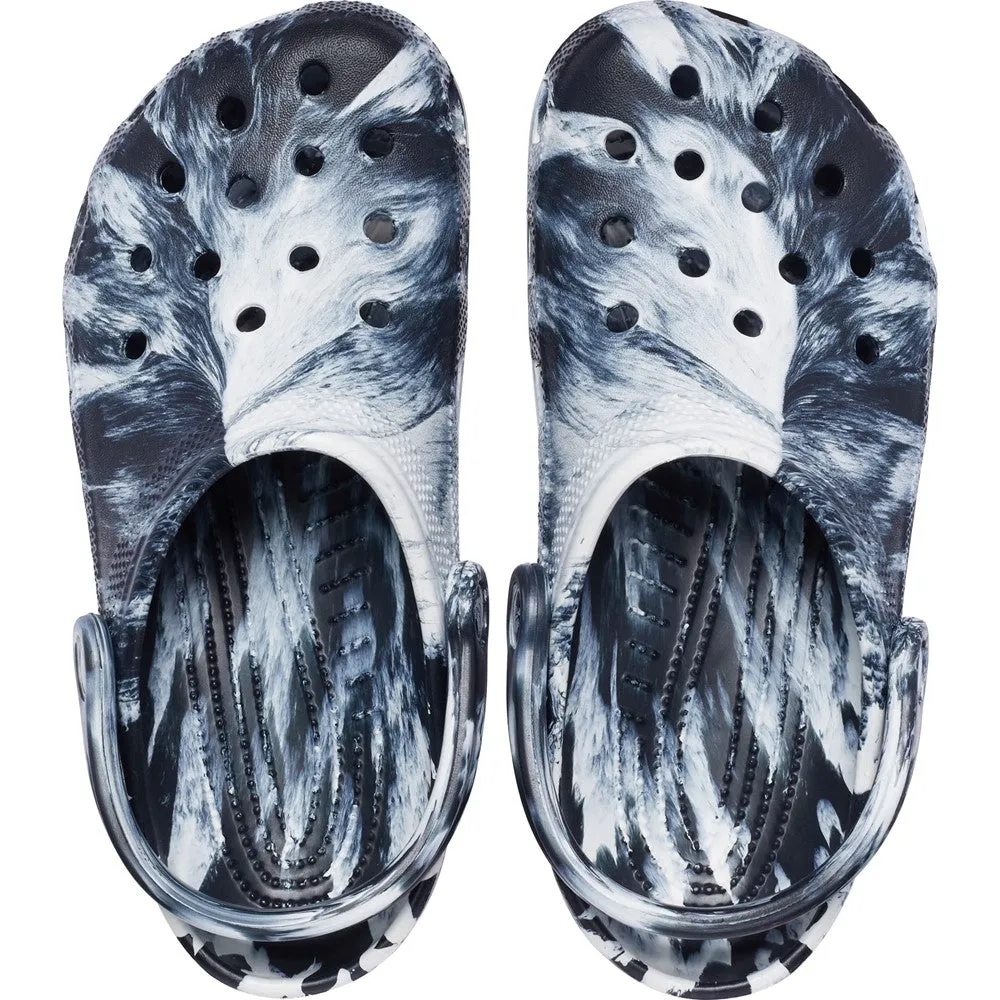 Crocs Unisex Marble Sandal Slip On Shoes