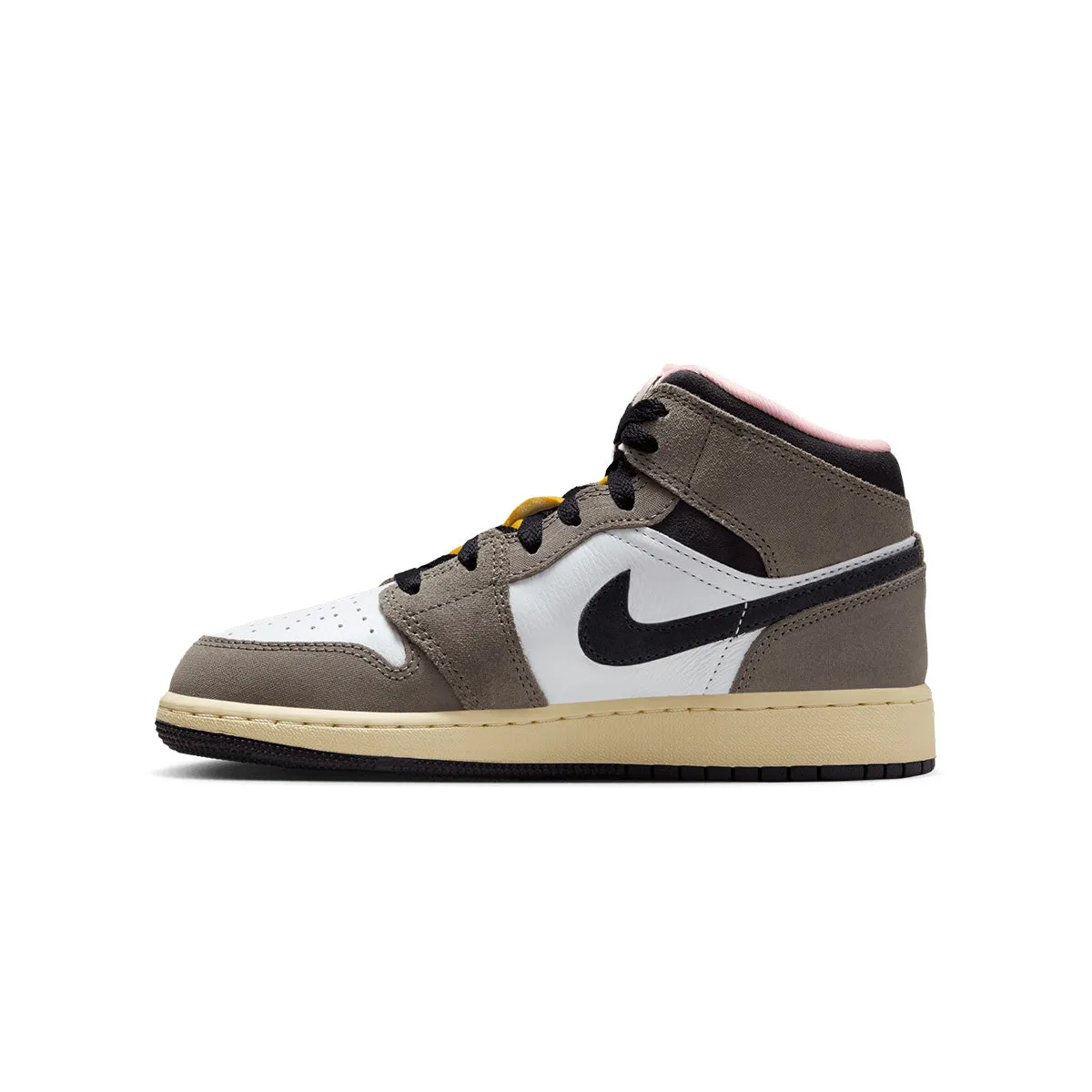 Classic Sneakers Weather Ready Kids Air Jordan 1 Mid Se 'Cave Stone'