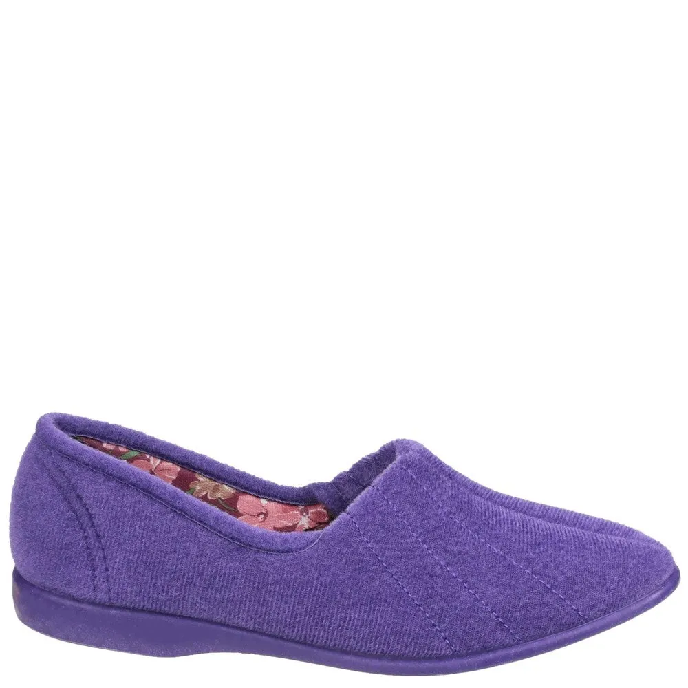 Gbs Audrey Ladies Slipper New Colours Flexible All Weather