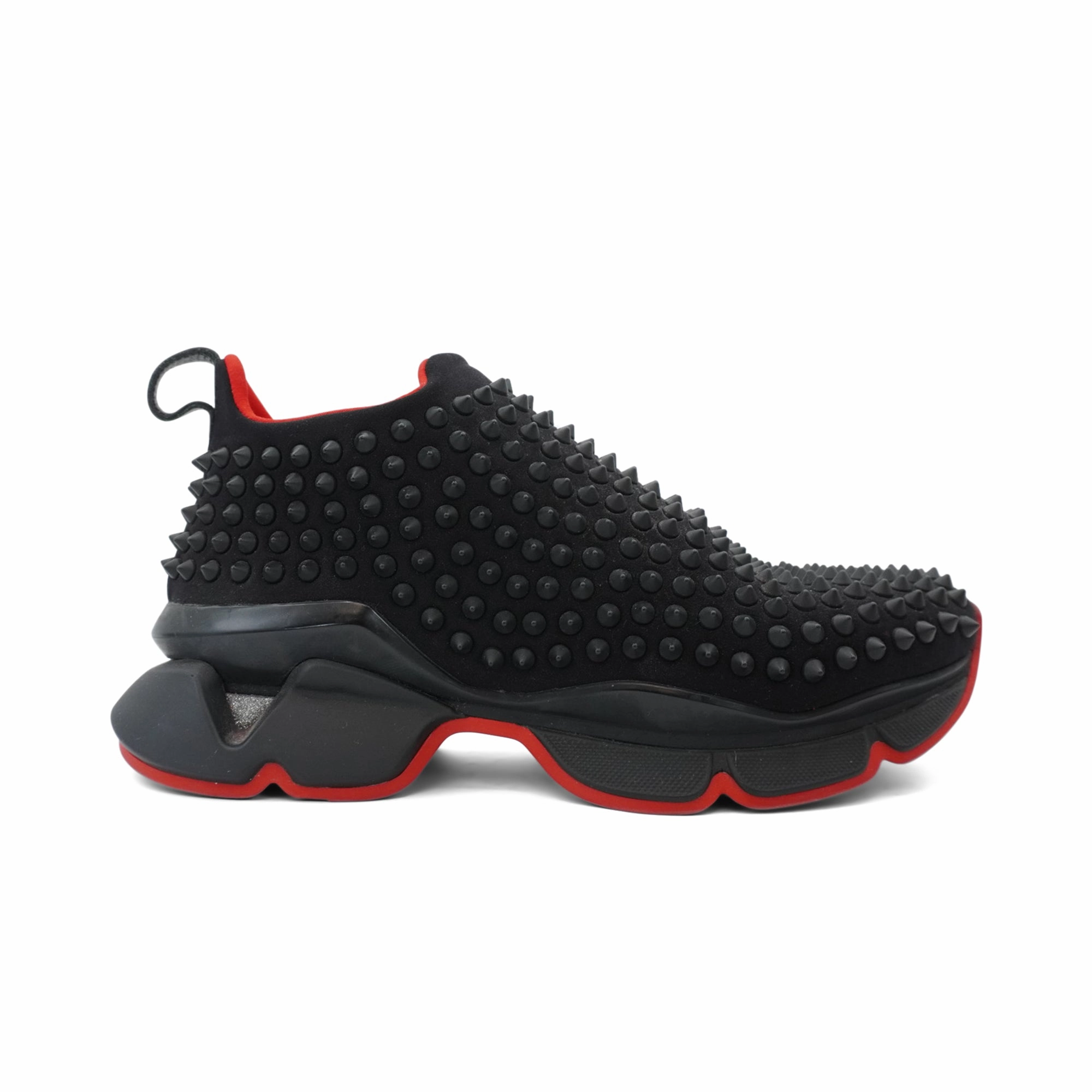 Minimalist Shoes Breathable Christian Louboutin 'Spike Sock' Sneakers - Women'S 38