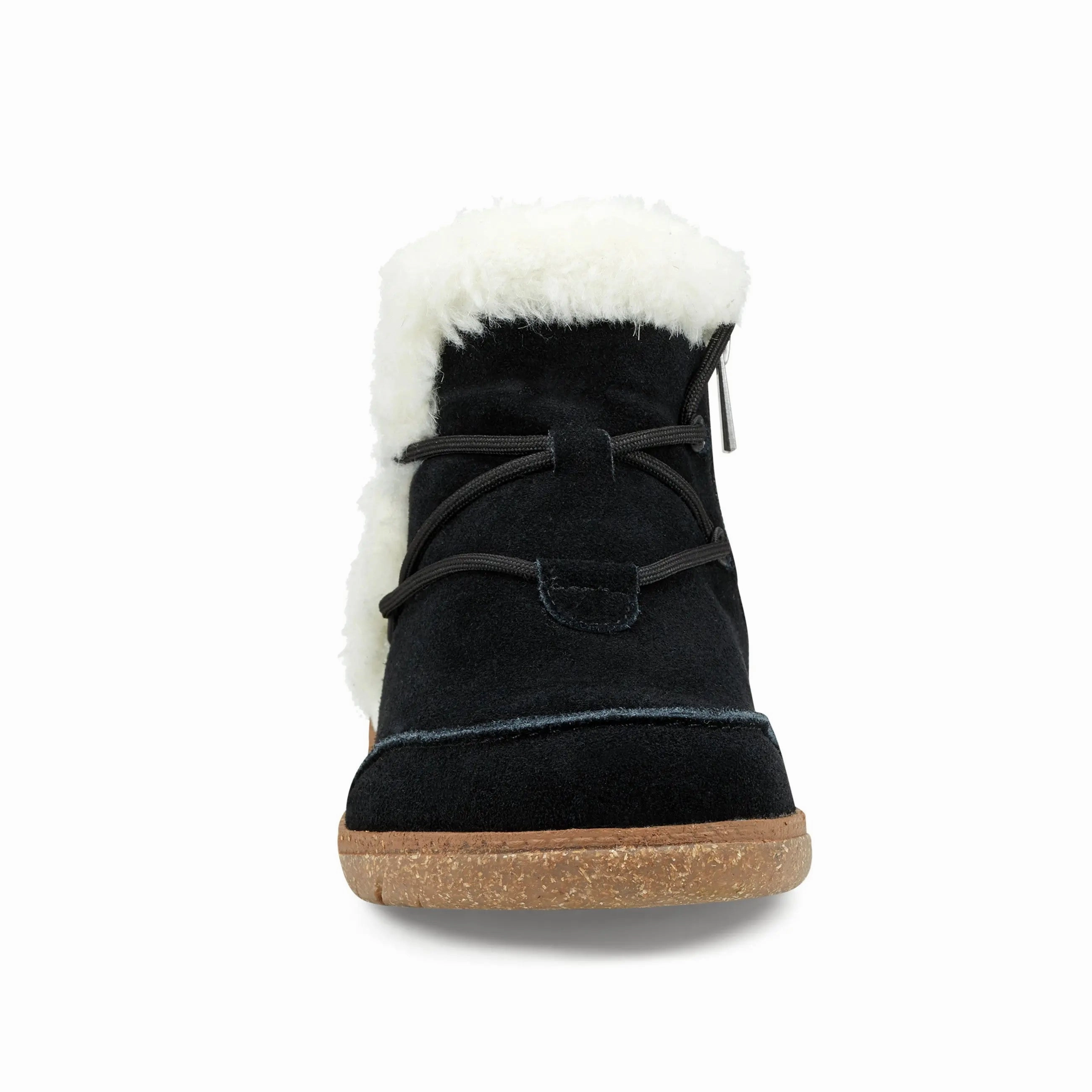 Supportive Footwear Lightweight Fleet Cold Weather Lace-Up Casual Booties