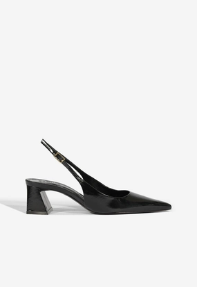 Comfort Technology Fashion Footwear Rhonda Mid Patent Pump