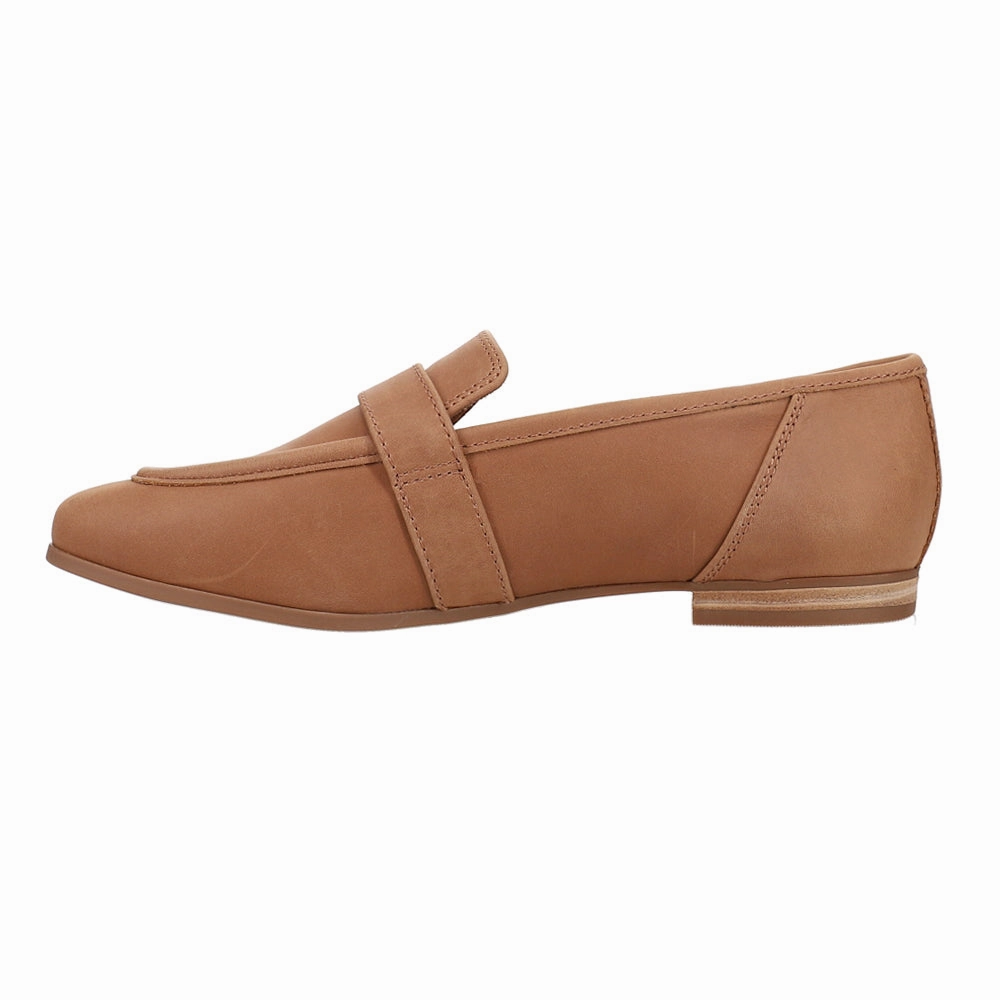 Lynette Leather Slip On Loafers Durable Shoes