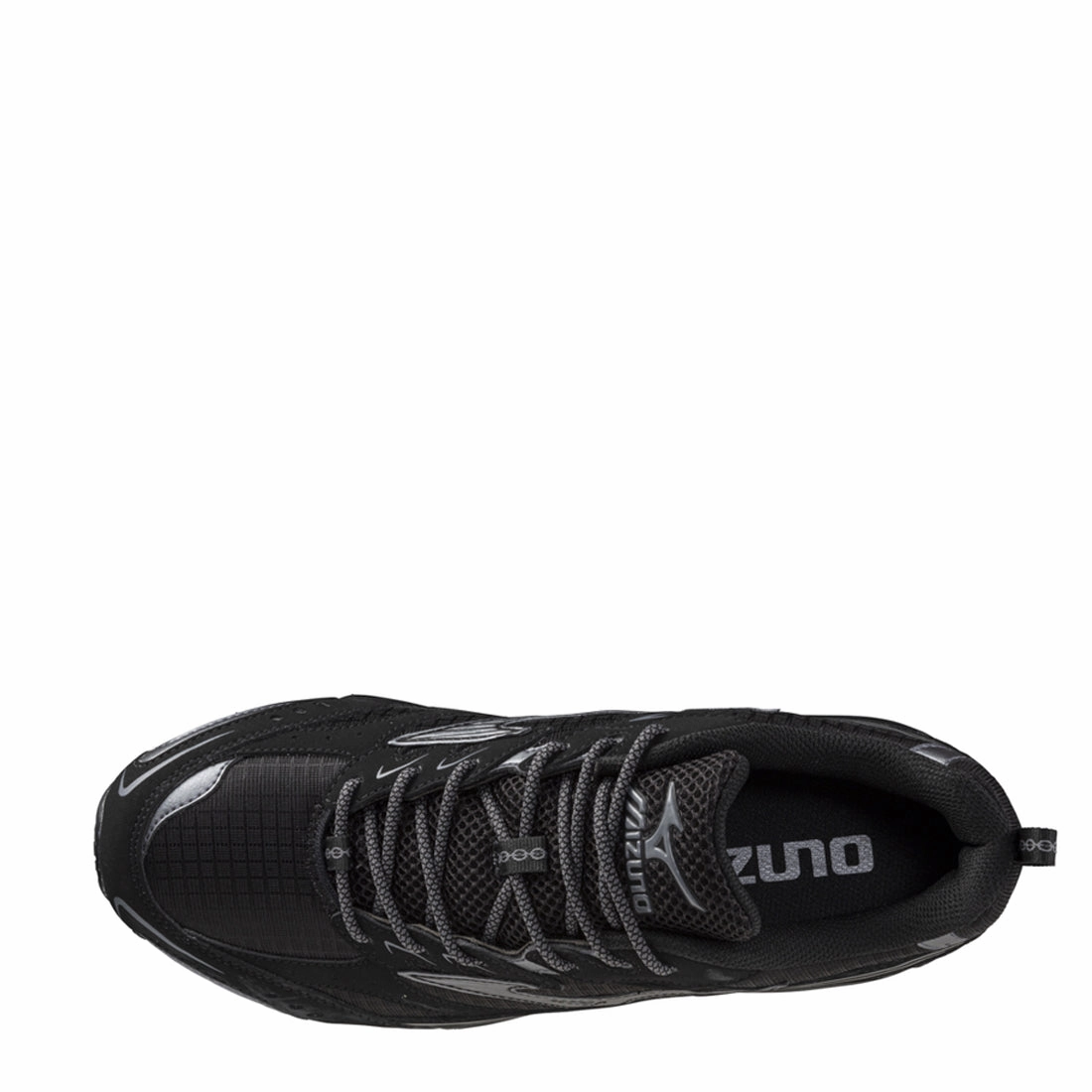 Mizuno Mxr Trainer Black / Metallic Gray Walking Shoes Everyday Sneakers
