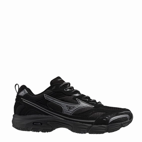 Flat Feet Shoes Supportive Mizuno Mxr Trainer Black / Metallic Gray
