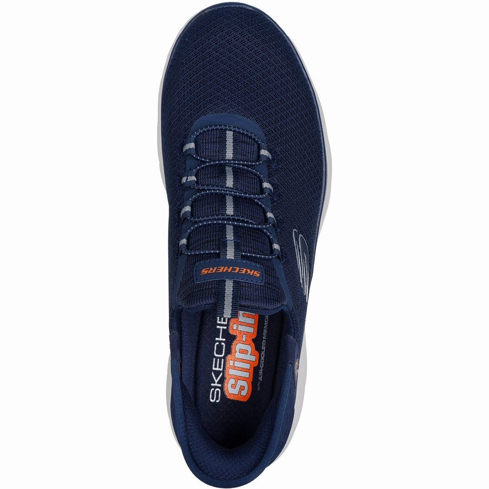Leather Shoes Functional Footwear Skechers Summits - High Range Wide Fit Trainer