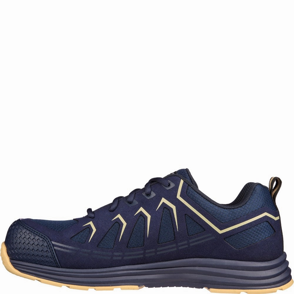 Non Slip Recycled Materials Skechers Workwear Malad Ii Safety Trainers