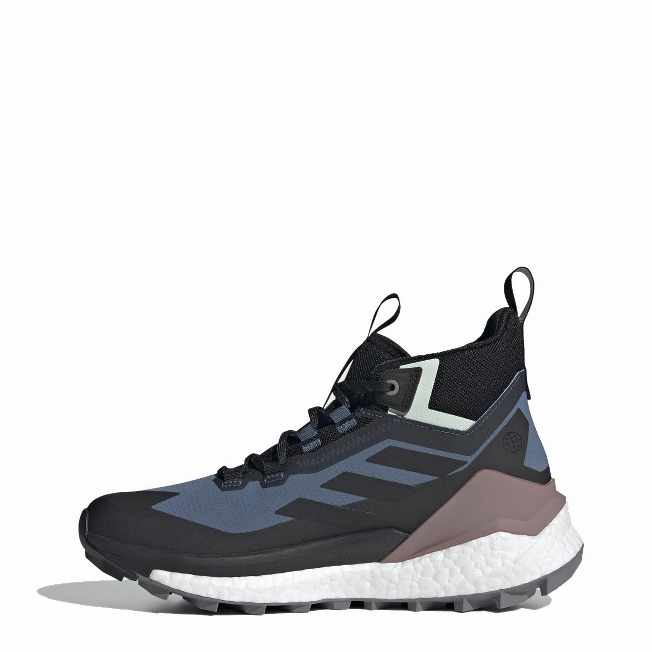 Fashion Sneakers Adidas Terrex Womens Free Hiker 2 Gore-Tex Hiking Shoes Wonder Steel / Core Black / Linen Green