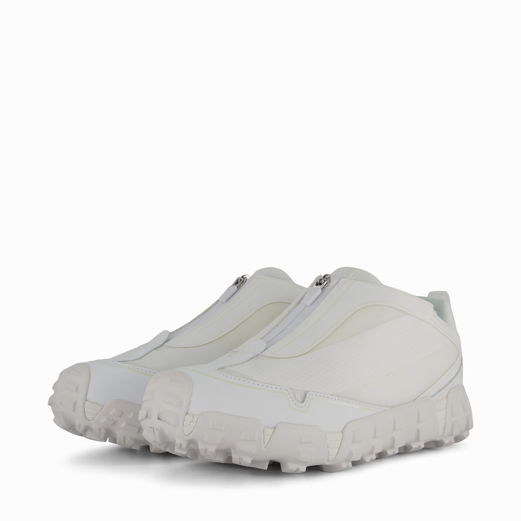 Pro Comfort Moisture Wicking Arktisk Zip Up Runner V04 White