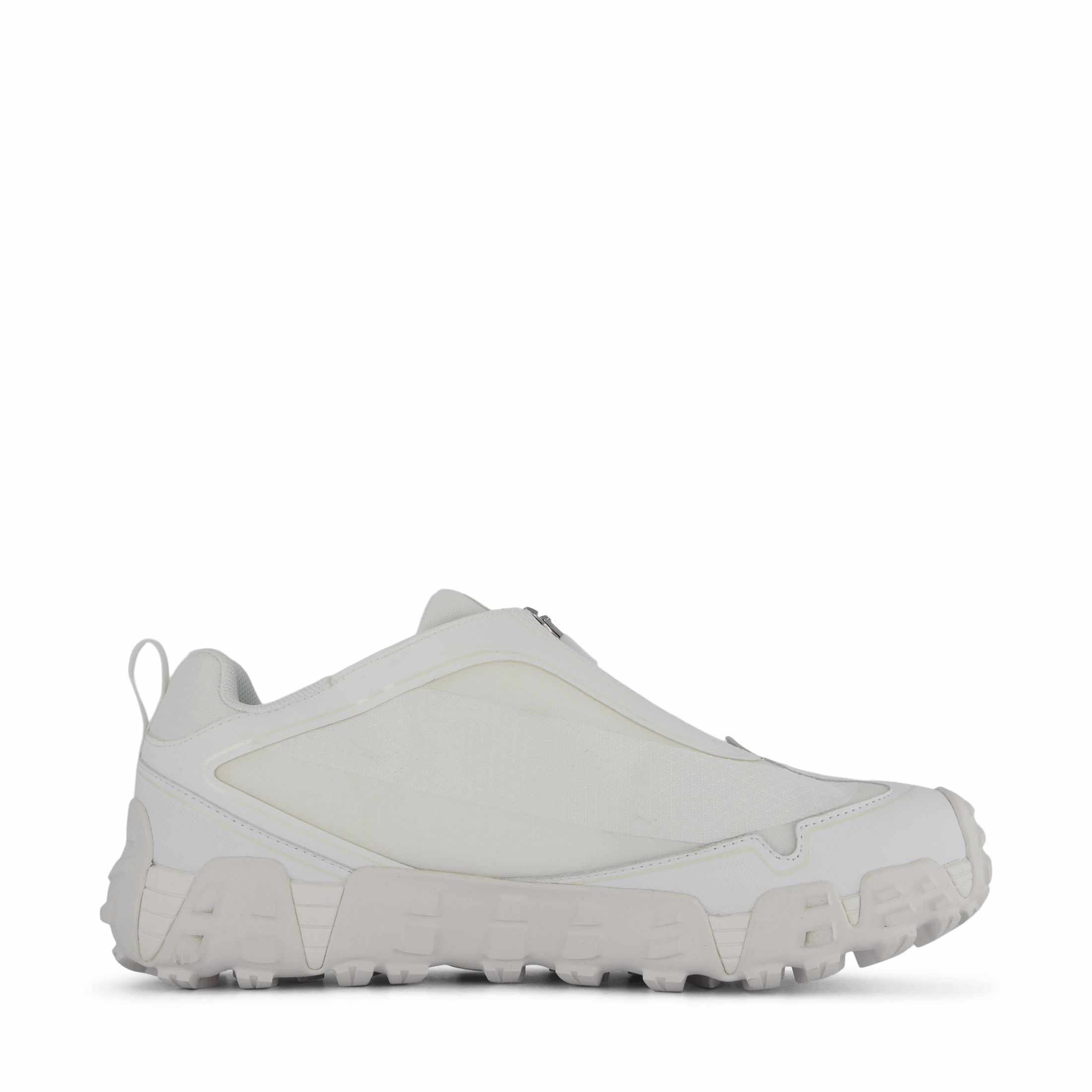 Arktisk Zip Up Runner V04 White Comfortable Footwear