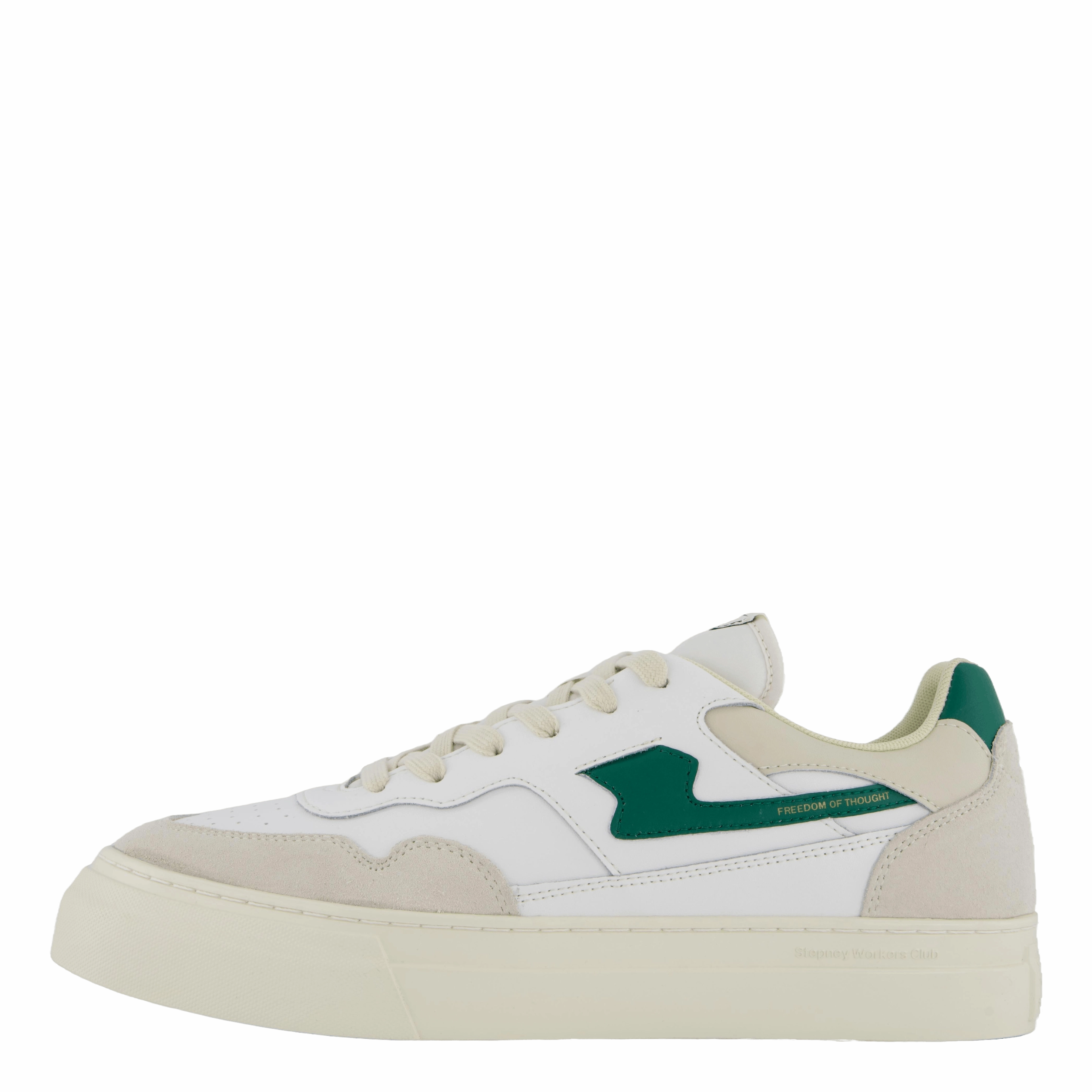 Pearl S-Strike Leather Spnggrn Comfort Heel Weather Ready