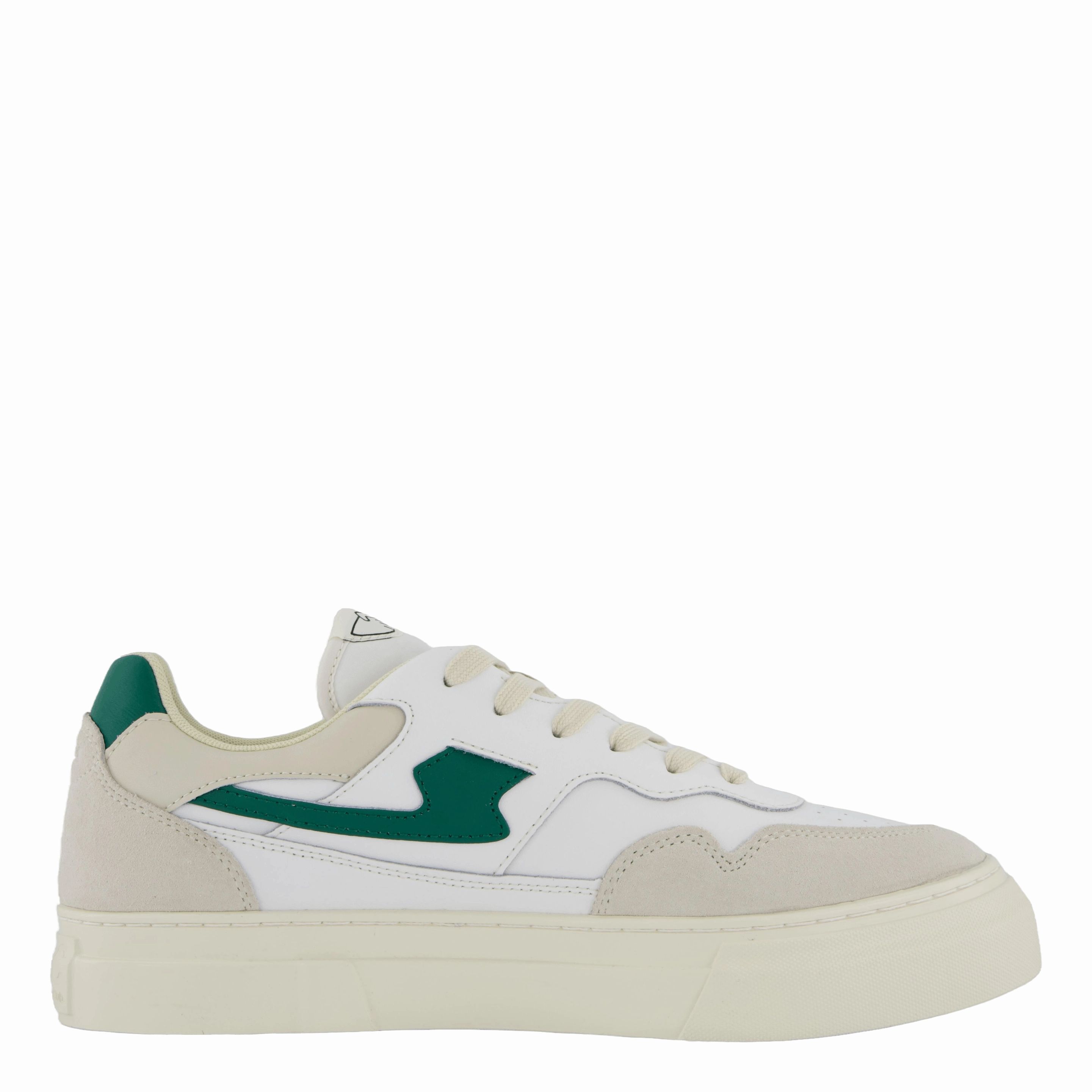 Pearl S-Strike Leather Spnggrn Orthotic Friendly