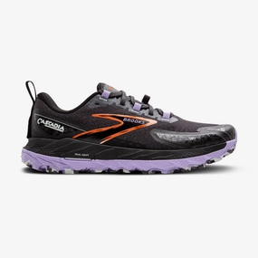Daylong Comfort Durable Shoes Brooks Cascadia 18 | Ebony / Lavender / Copper | Womens