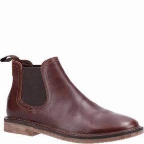 Hush Puppies Shaun Leather Chelsea Boot Premium Comfort