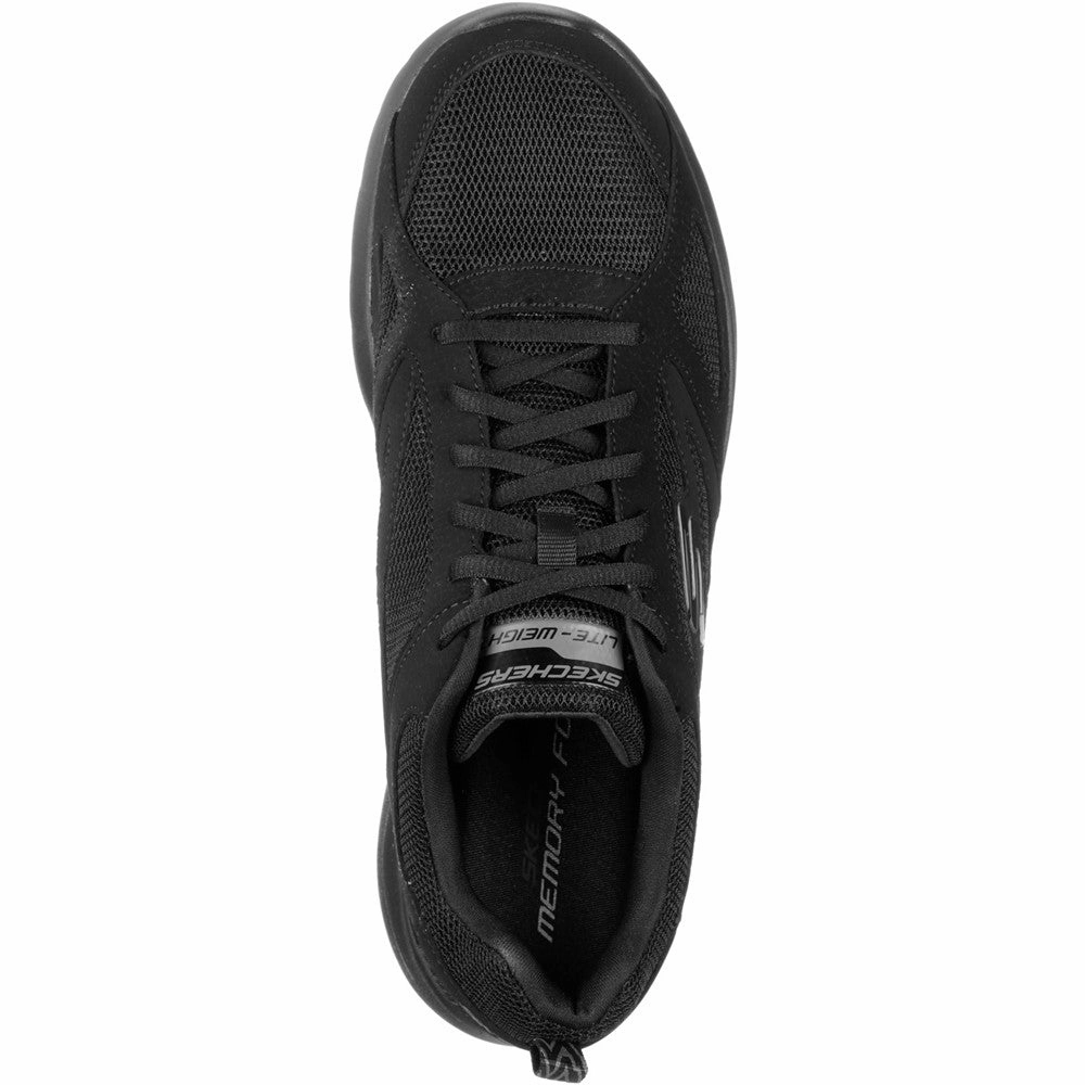 Unisex Shoes Travel Footwear Skechers Dynamight 2.0 Lace Up Memory Foam Trainer