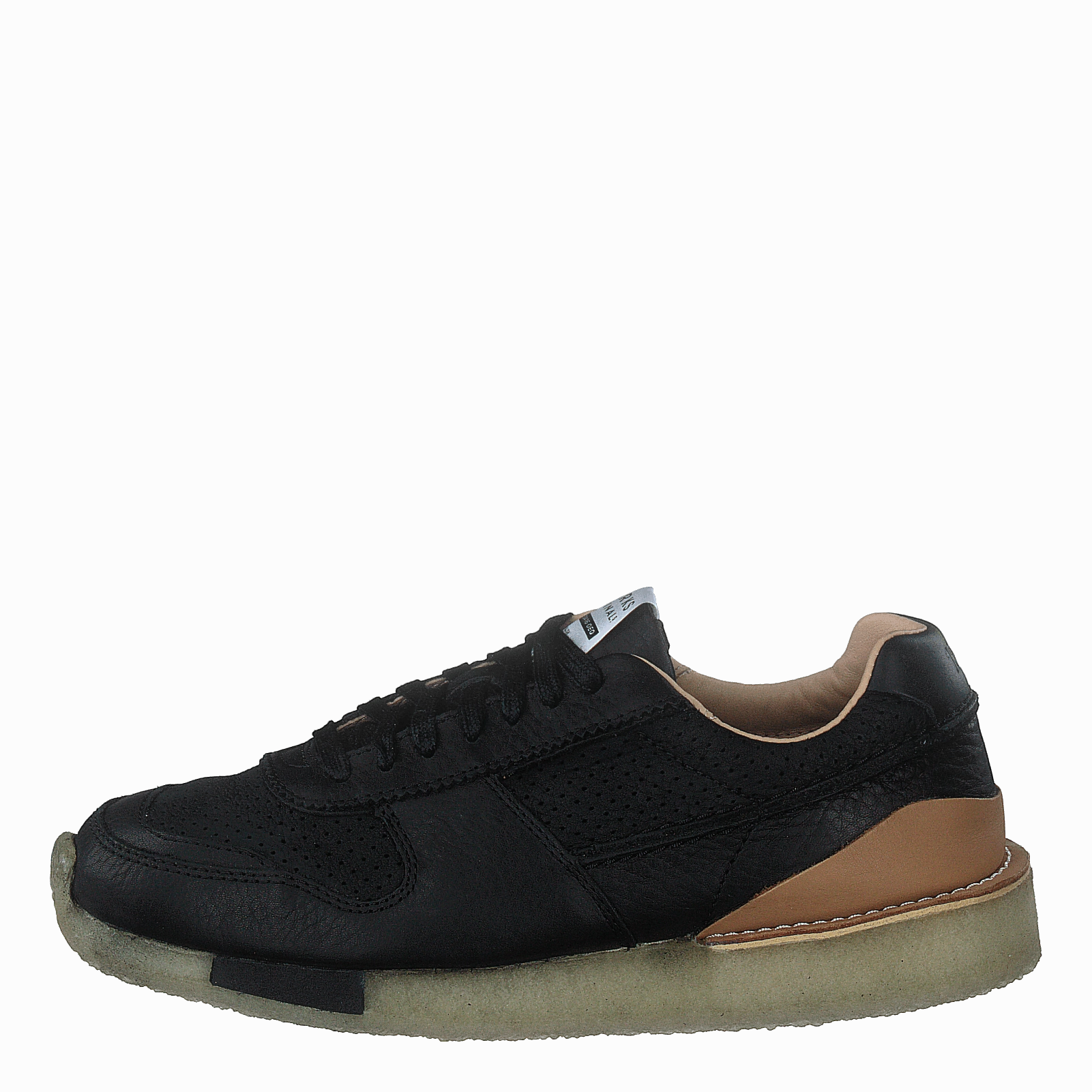Torrun Black Leather Secure Fit Supportive