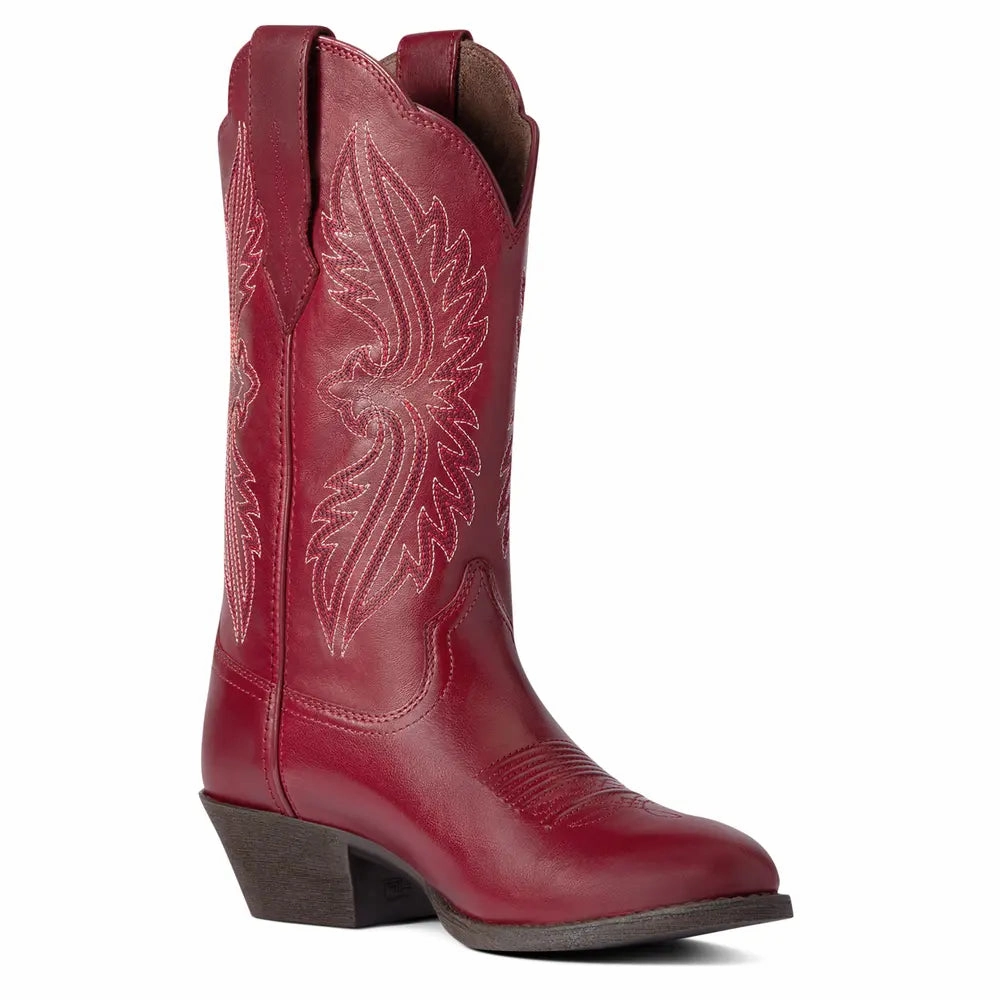 Premium Comfort Supportive Footwear Women'S Ariat Heritage R Toe Stretchfit ?C Classic Western Comfort