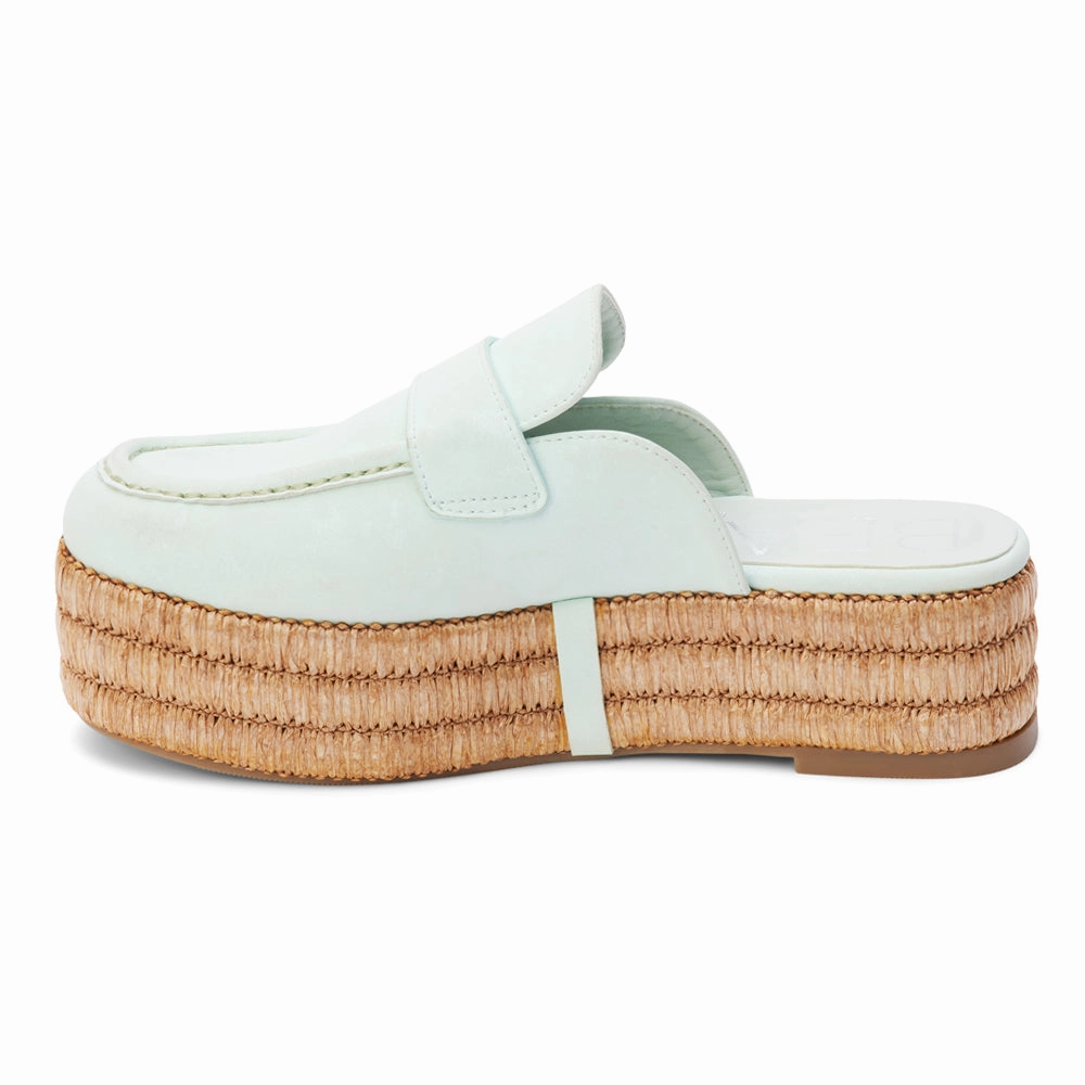 Ergonomic Sole Rugged Sole Wren Platform Mules