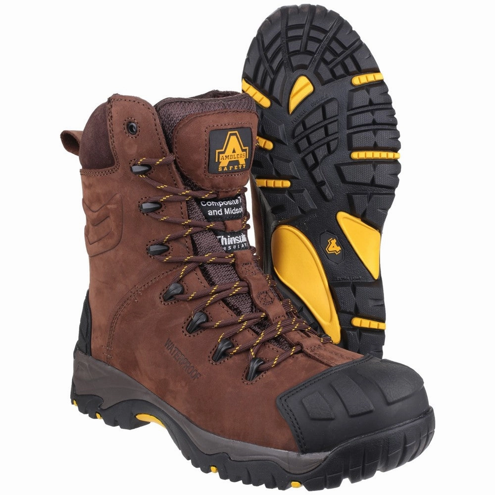 Durable Odor Control Amblers Safety As995 Pillar Hi-Leg Safety Boot