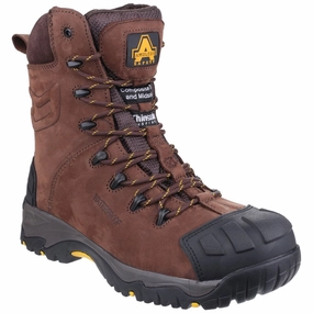 Amblers Safety As995 Pillar Hi-Leg Safety Boot Grippy Soles Urban