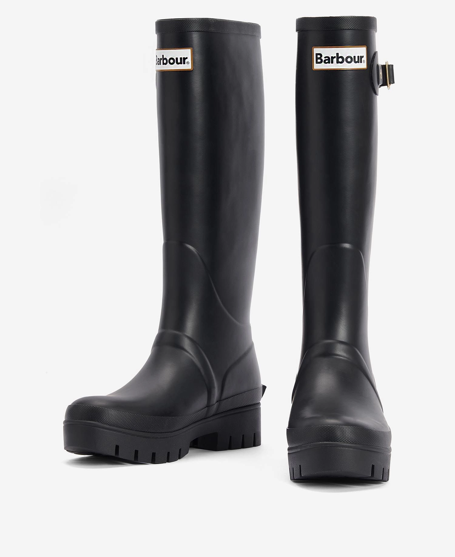 Barbor Snowdon Wellingtons Classic Black Lrf0101 Bk11 Comfort Technology Supportive Shoes