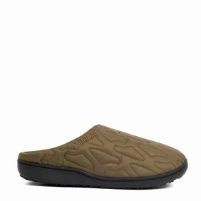 Subu Outline Slipper Khaki Minimalist Classic Footwear