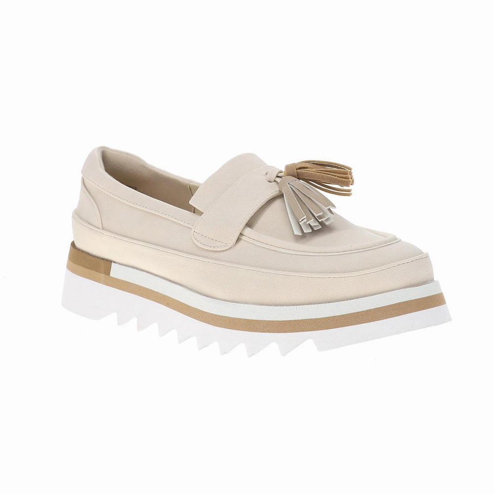Orthotic Friendly Weather Resistant Tess Lug Sole Platform Loafers