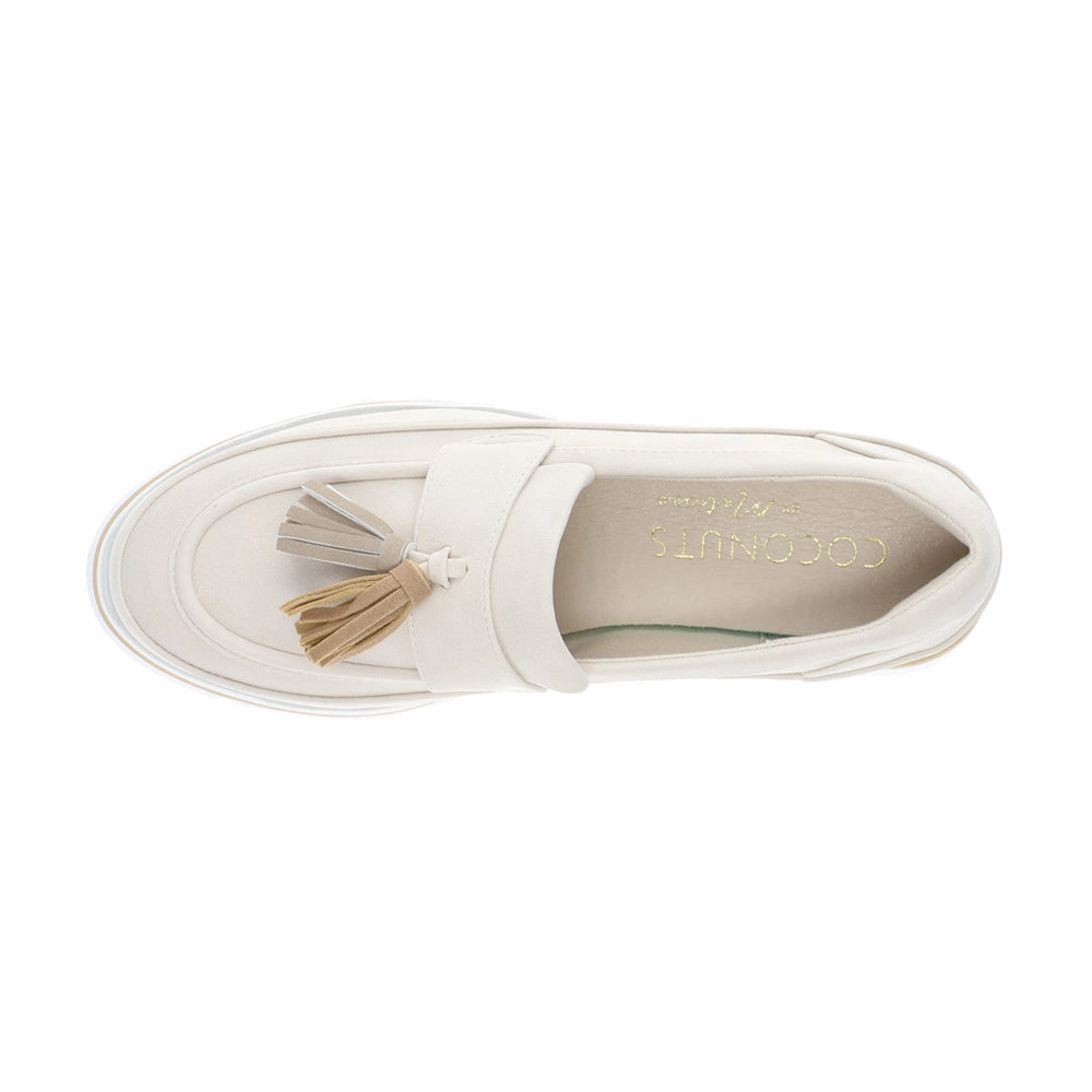 Supportive Travel Footwear Tess Lug Sole Platform Loafers