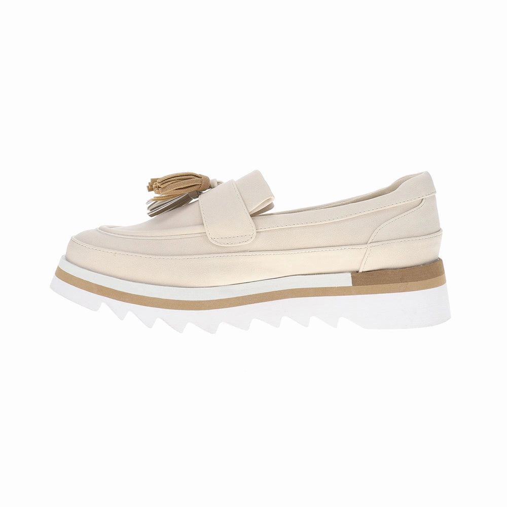 Flexible Tess Lug Sole Platform Loafers