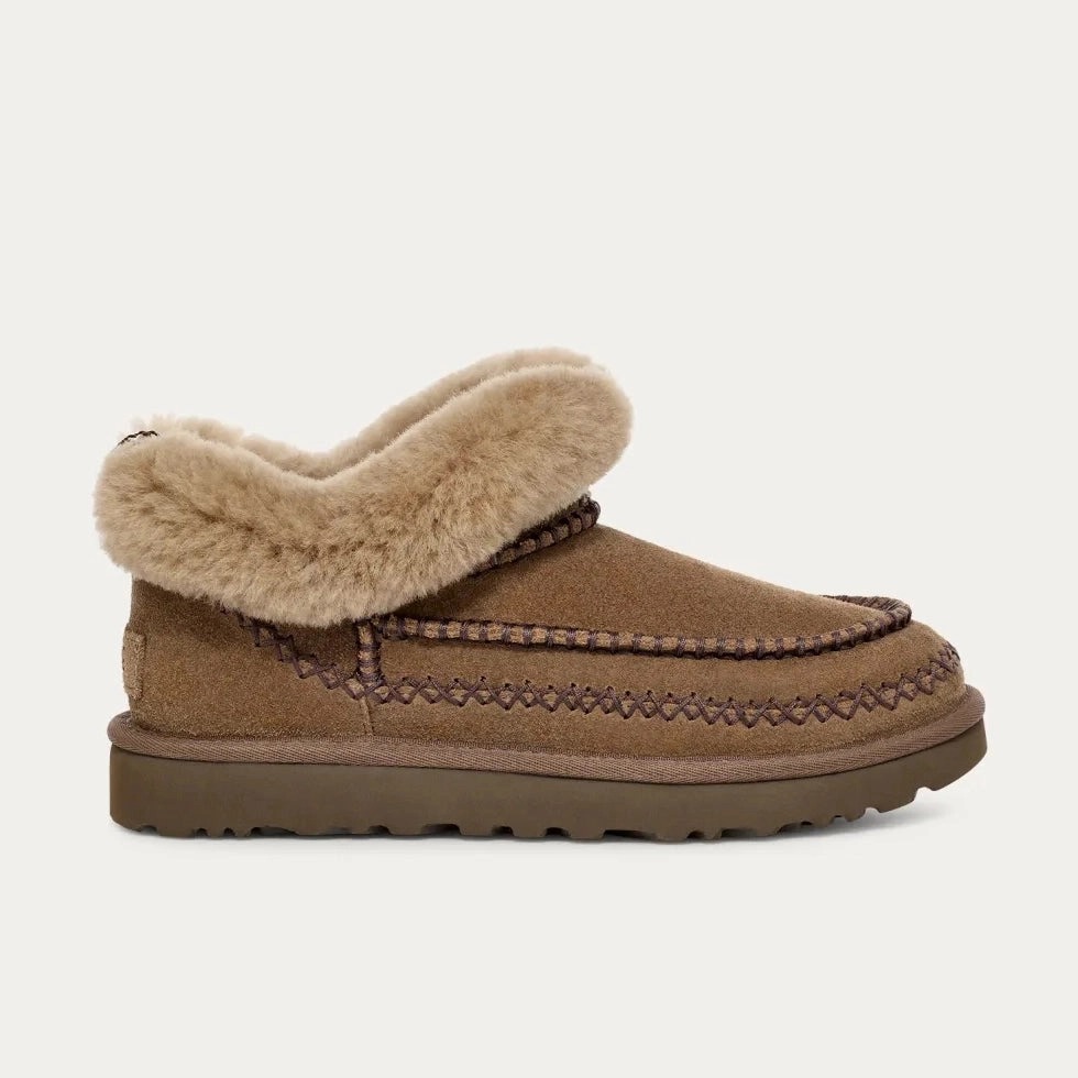 Wide Fit Orthotic Friendly Ugg | Women'S Boots | Classic Ultra Mini Alpine Chestnut | Brown