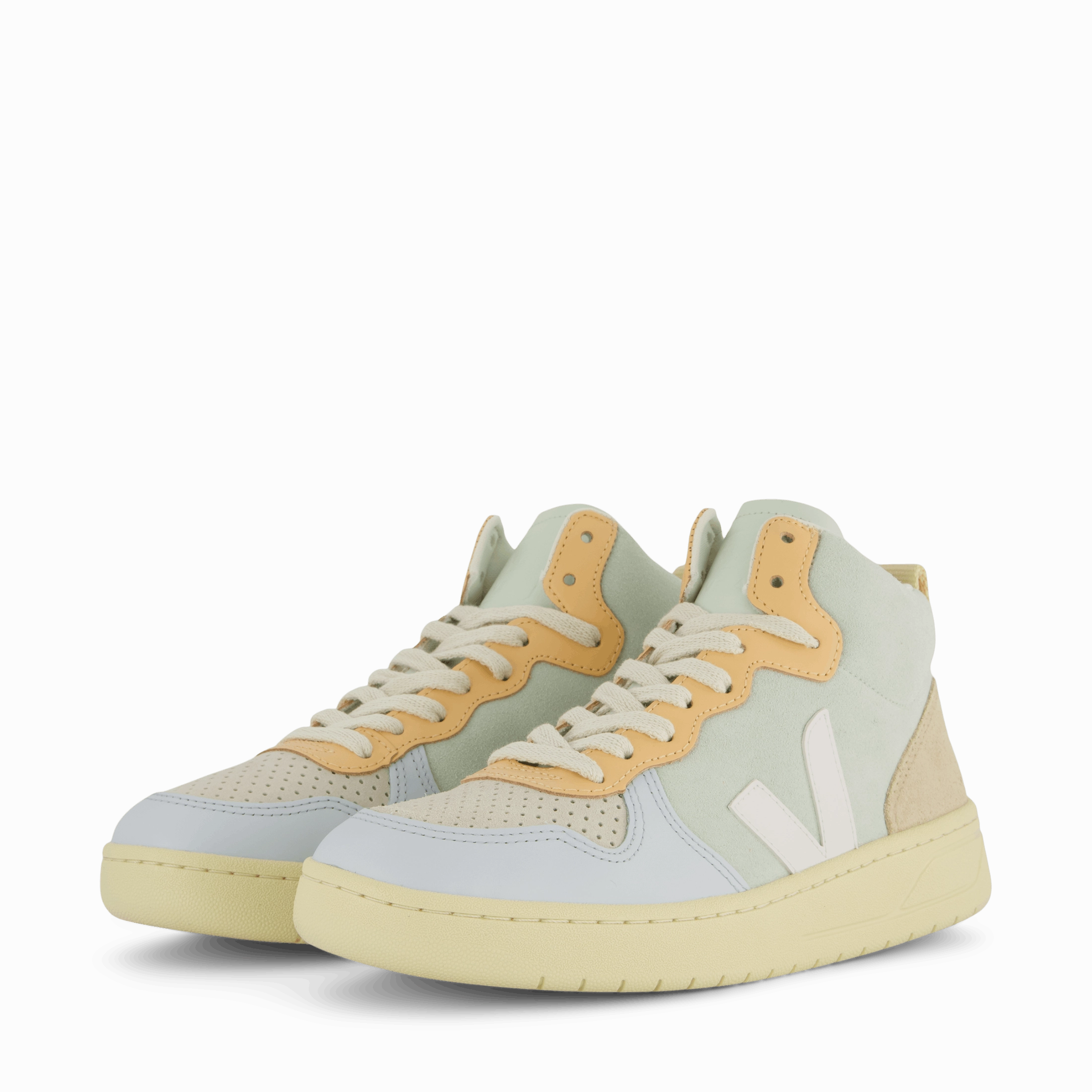 V-15 Suede Jade White Multico Cloud Comfort