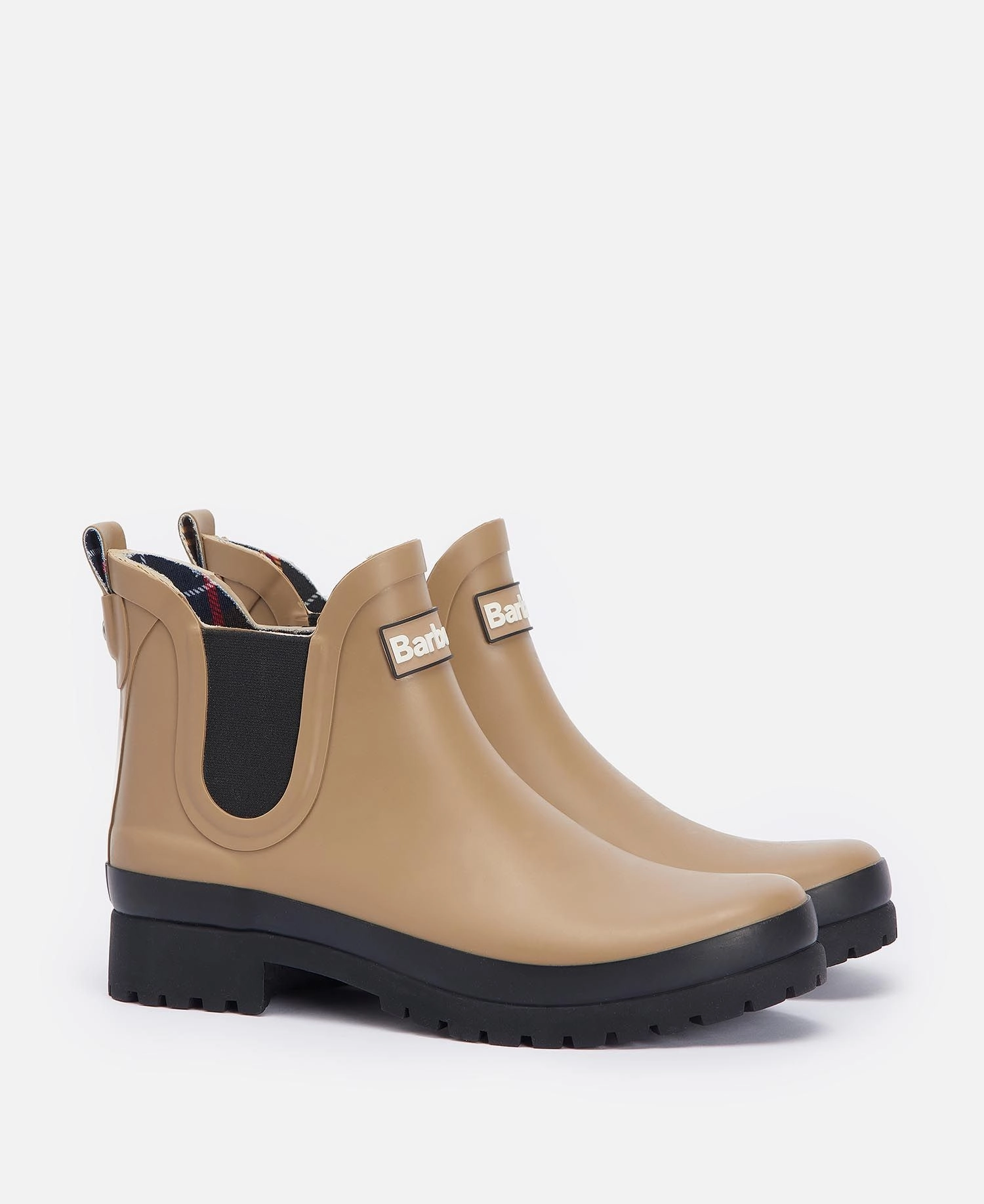 Barbor Mallow Wellingtons Sandstone/Black Lrf0091 Br12 Ergonomic Sole Odor Control