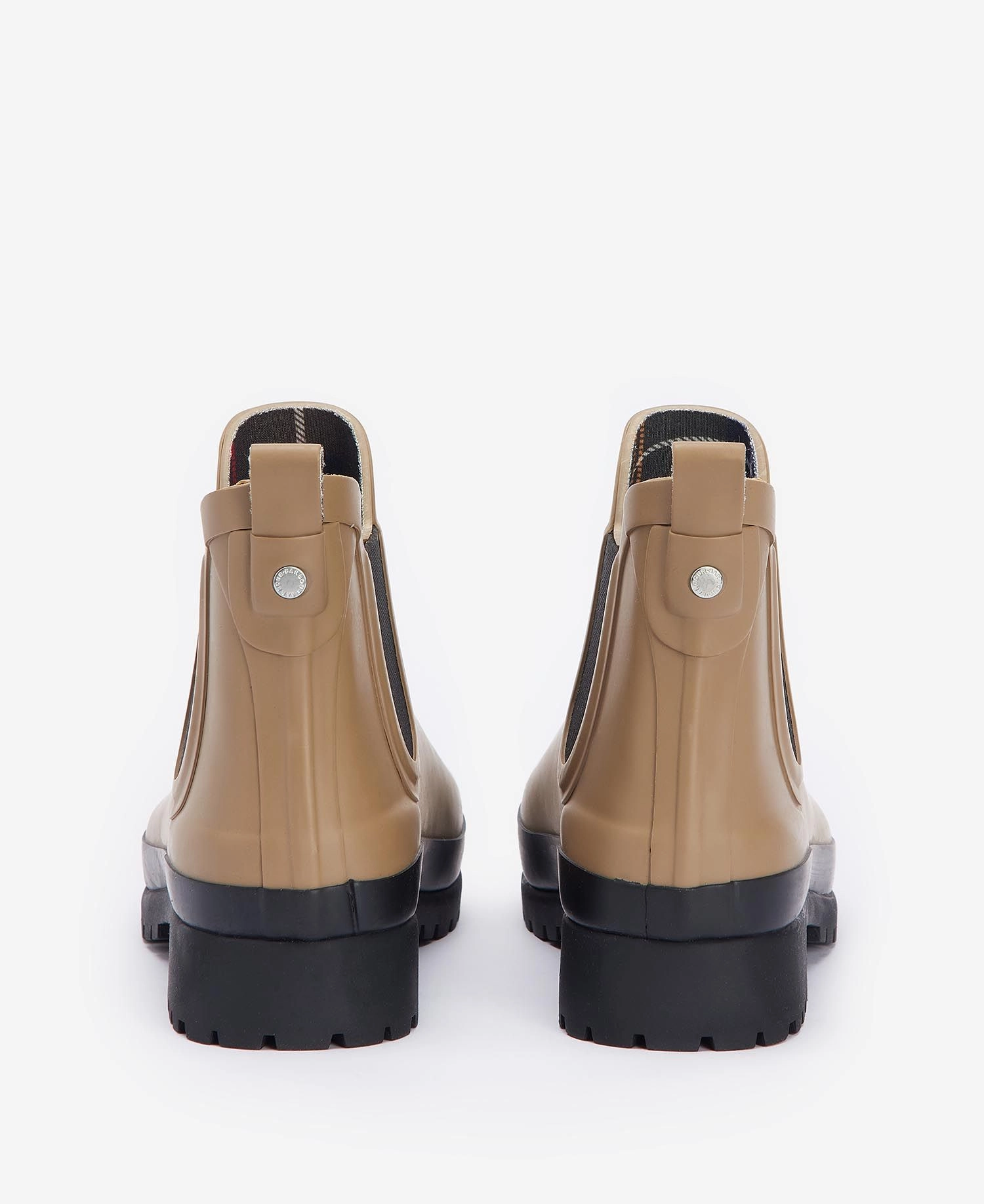 Rugged Supportive Barbor Mallow Wellingtons Sandstone/Black Lrf0091 Br12