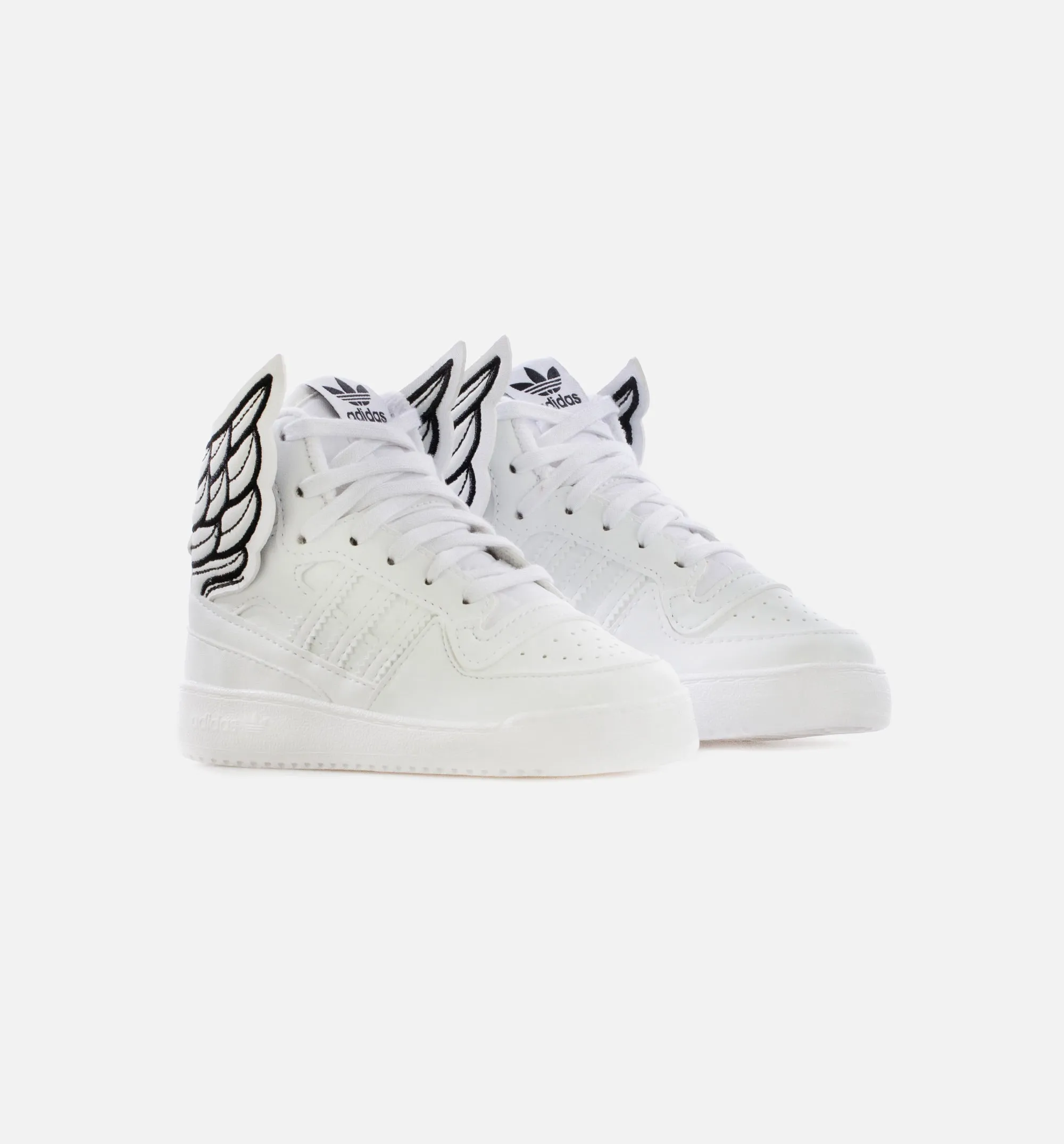 Jeremy Scott New Wings 4.0 Infant Toddler Lifestyle Shoes - White Slip On Shoes