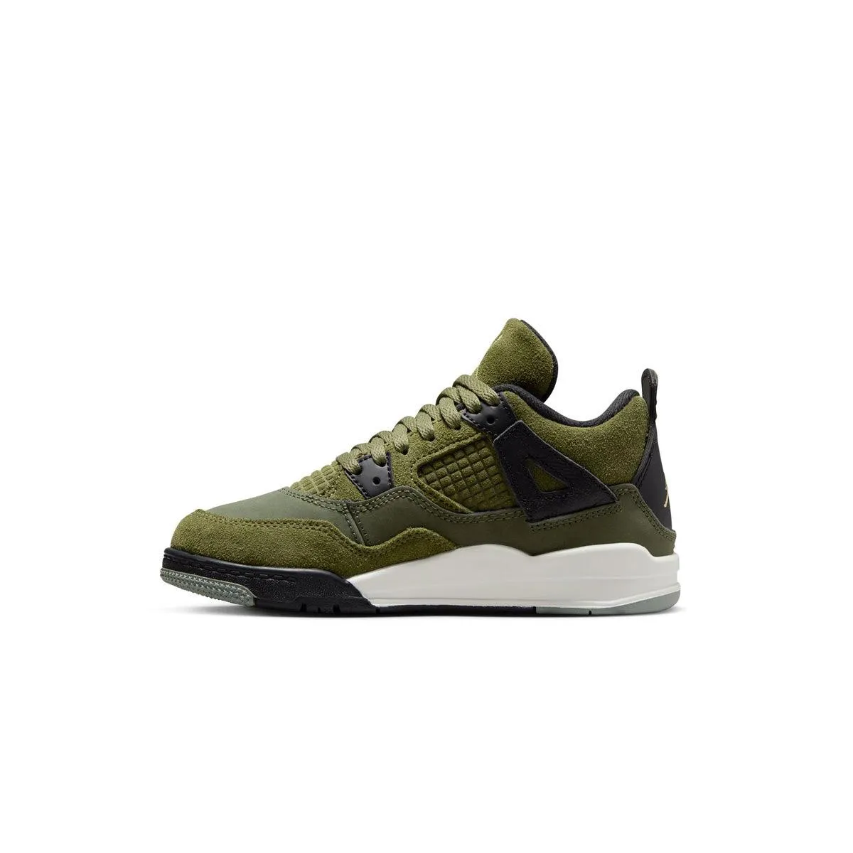 Kids' Air Jordan 4 Retro Se Craft 'Medium Olive' Daylong Comfort Comfort Sole