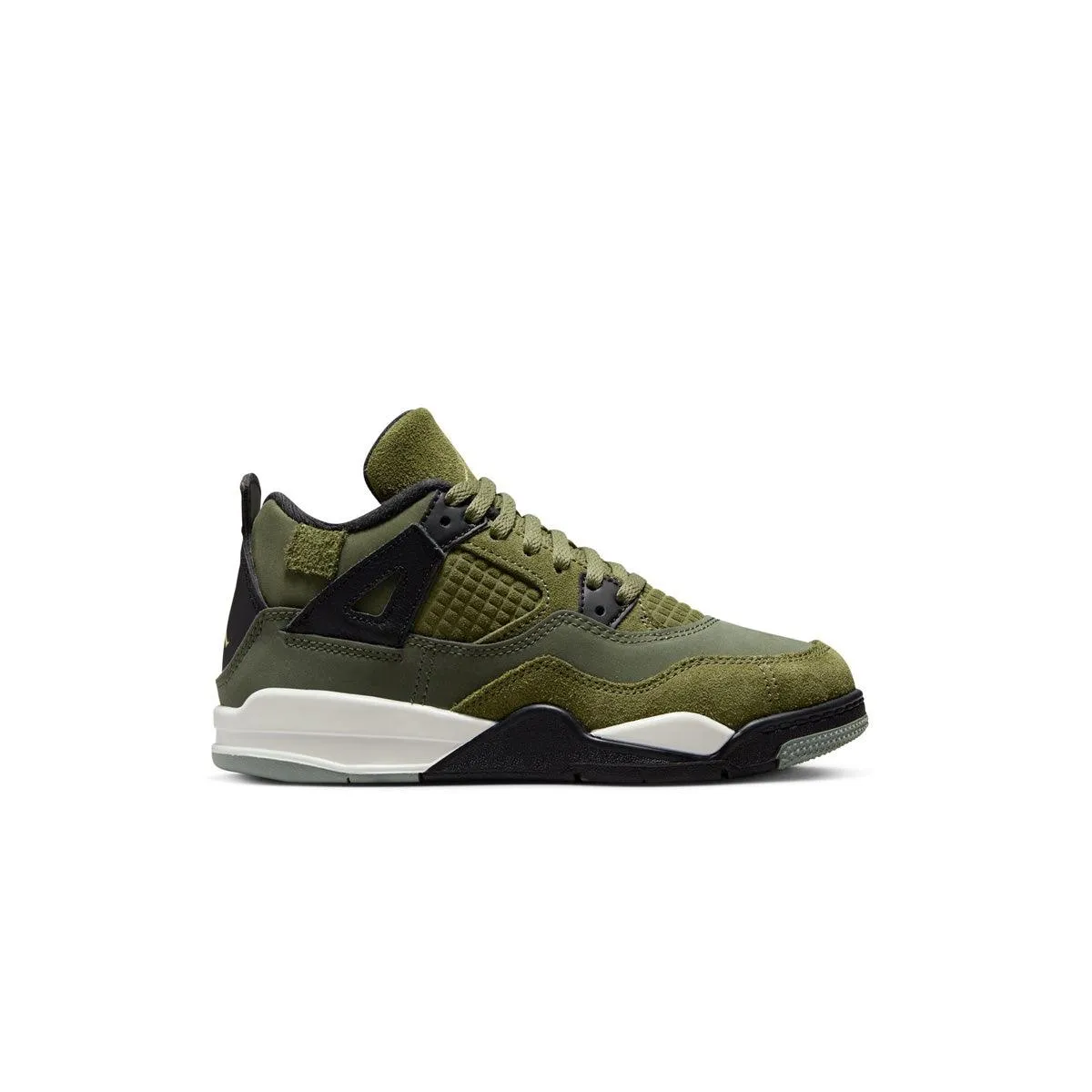 Standing Shoes Cushioned Kids' Air Jordan 4 Retro Se Craft 'Medium Olive'