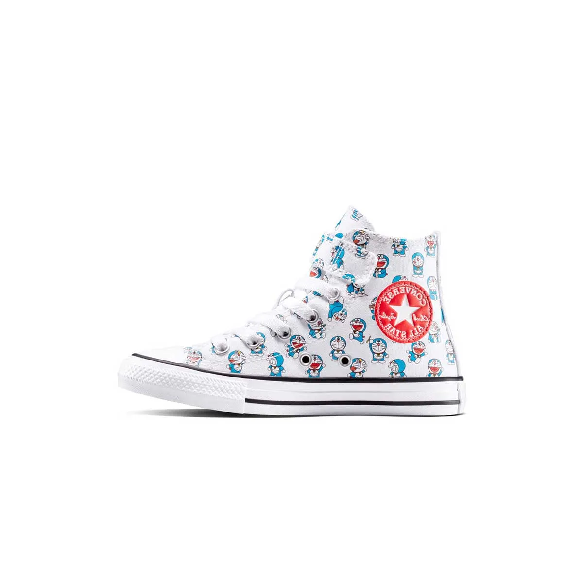   Doraemon Kids Chuck Taylor All Star Easy On 'White Hawaiian Ocean' Durable Shoes