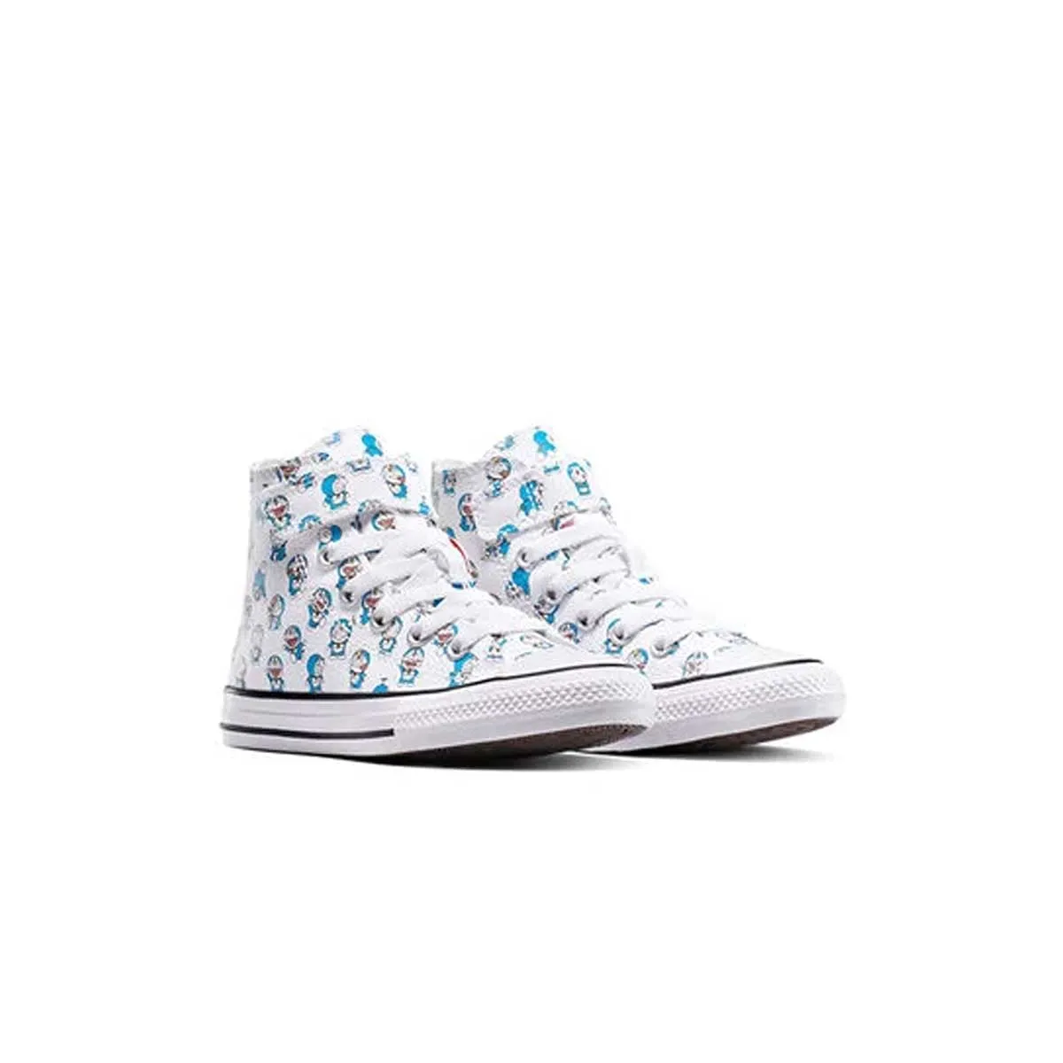   Doraemon Kids Chuck Taylor All Star Easy On 'White Hawaiian Ocean' Odor Resistant Pain Relief