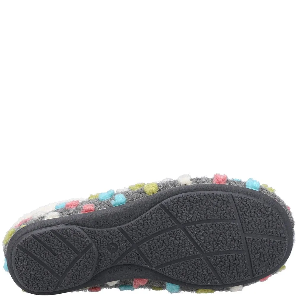 Breathable Mesh Fleet & Foster Snowberry Ladies Slipper