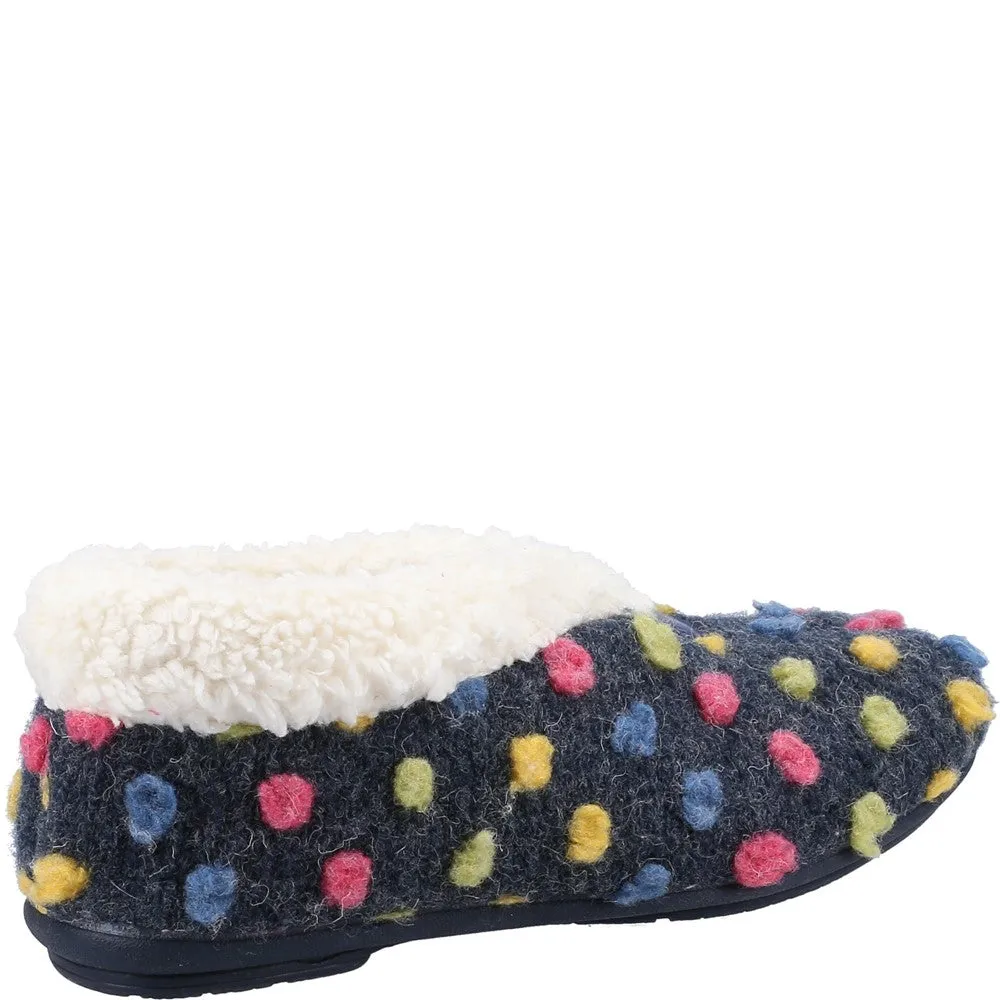 Fleet & Foster Snowberry Ladies Slipper Pro Comfort