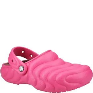 Minimalist Standing Comfort Crocs Unisex Classic Lined Overpuff Clog